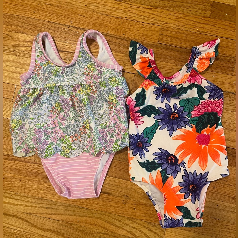 Baby bathing suits (6-12 month size)